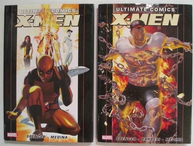 Ultimate Comics Xmen vols 1 2 hb/dj Marvel