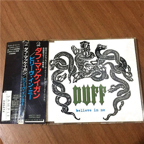 CD DUFF MCKAGAN Believe In Me MVCG13013PROMO Geffen Records