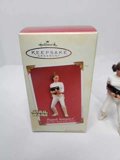 Star Wars Hallmark Keepsake Ornament Padme Amidala Attack of the Clones 2003 3