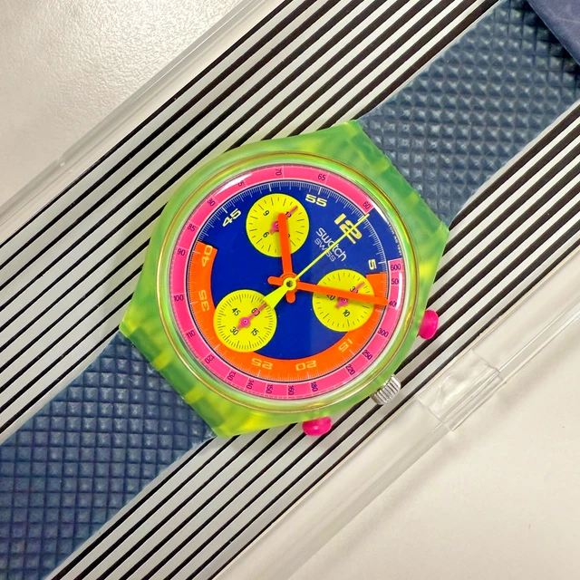 Chrono Grand Prix Scj101 Swatch Grand Prix 1992 Valore Swatch