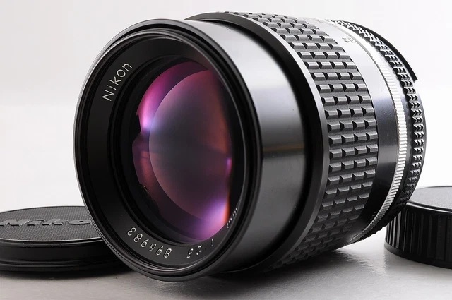 【 Haut Mint 】 Nikon Nikkor Ais 105mm F/2.5 Téléphoto Mf Objectif De Japon