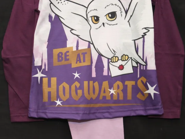 Pigiama Harry Potter ragazza / viola e lilla HEDWIG PIJ The Owl taglie 5-12 anni 8