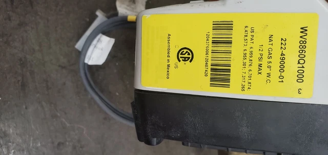HONEYWELL GAS CONTROL Valve/Thermostat for Water Heater WV8860Q1000 *USED*  $45.00 - PicClick