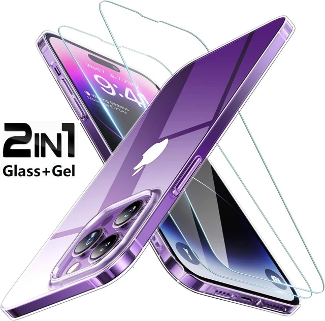 Case For Apple iPhone 15 14 13 Pro Max Plus 12 11 XR Clear Slim Silicone Cover