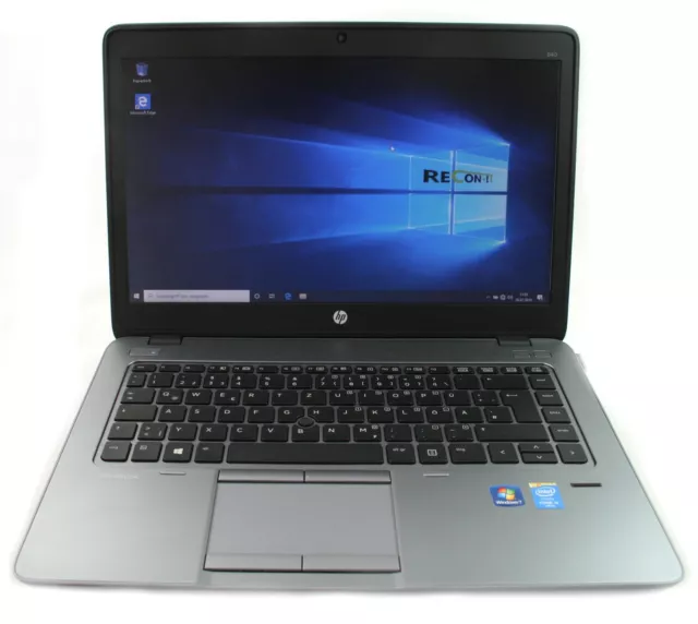HP EliteBook 840 G2 Notebook i5 256gb ssd windows 10 home refurbished
