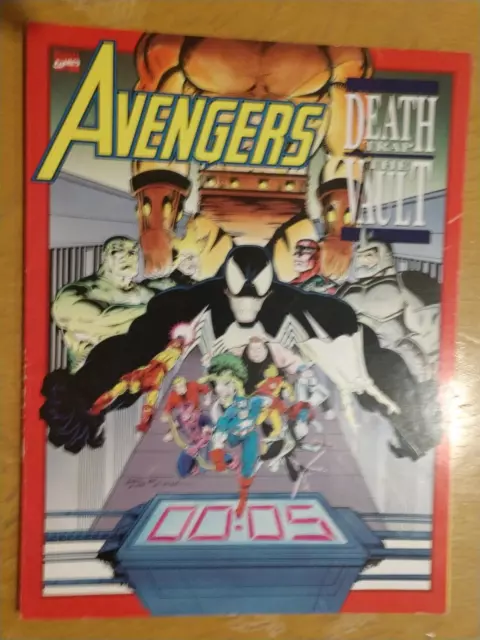 Avengers  Death Trap The Vault 1991 Venom 1st print by Marvel Comics