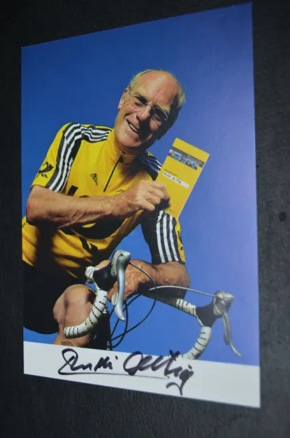 Original Autogramm Signatur - Rudi Altig - Straßenrad-Weltmeister Radprofie
