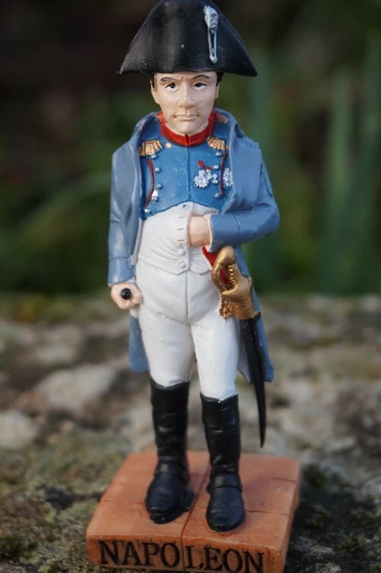 Buste Napoléon En Résine Style Bronze Noir - Figurine De Collection