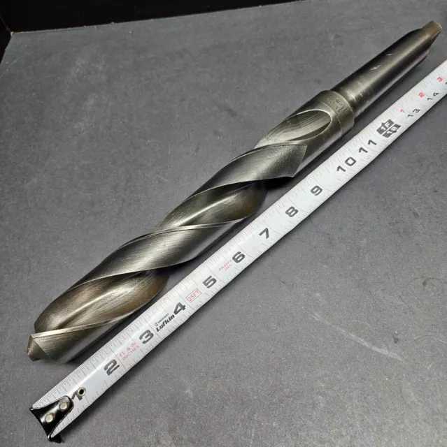 NICE! C-L 1-1/2" HSS Drill #4 Morse Taper Chicago Latrobe 1½" 4MT Machinist MT4