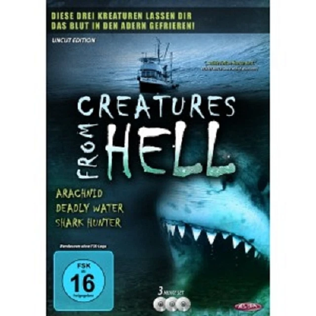 CREATURES FROM HELL (Chris Potter/Alex Reid/Victoria Pratt/+) 3 Dvd Neu ...