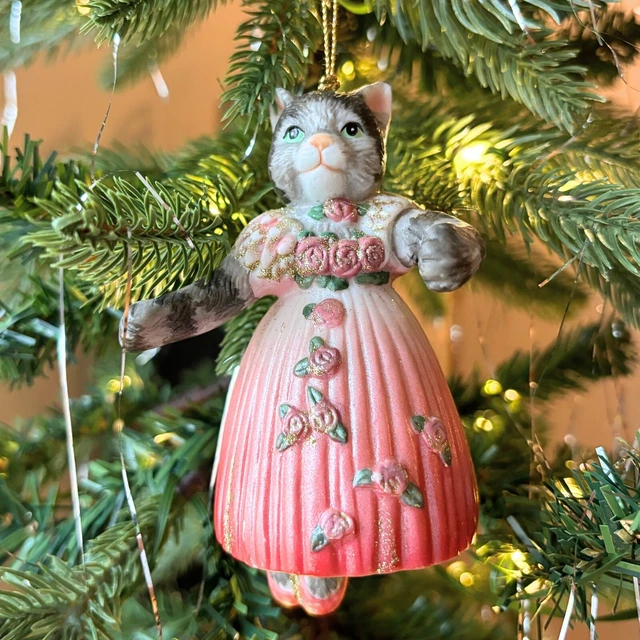 KURT ADLER 5.5" RESIN CLARA NUTCRACKER SUITE BALLET CHRISTMAS ORNAMENT W20006
