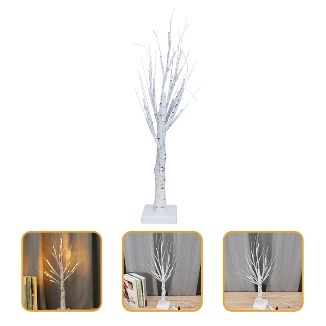 FAIRY DECOR LIGHT Branch Tree Lighted LED Birch Money Plant Indoor