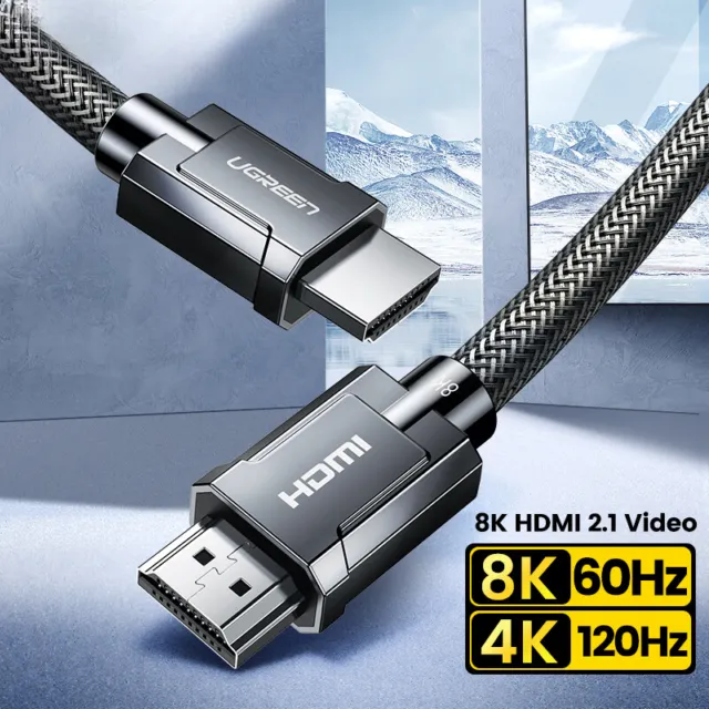 8K HDMI-Compatible Cable for Xiaomi TV Box PS5 USB HUB 8K@60Hz Cable 48Gbps New