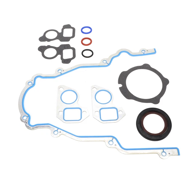 NUOVO set guarnizioni coperchio temporizzazione con guarnizioni pompa acqua guarnizioni guarnizione albero motore 12639249 per