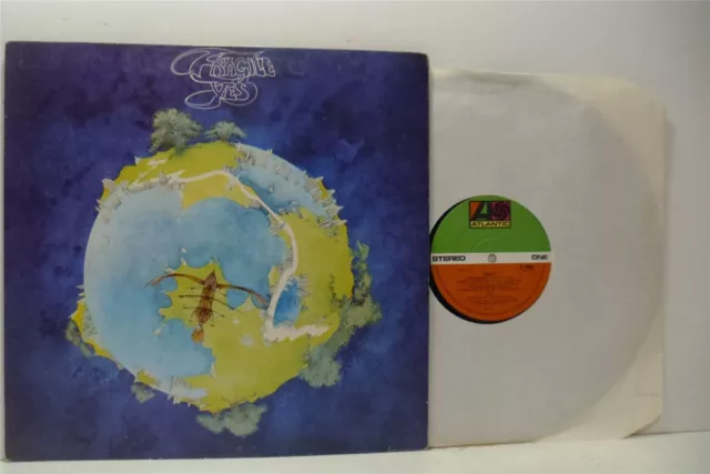 YES fragile (2nd uk press) LP EX/EX- K 50009 vinyl, album, gatefold with booklet