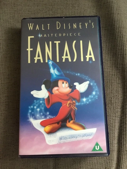 Masterfiece WALT DISNEY'S FANTASIA Masterpiece PAL VHS Video Tape £3.00 - PicClick UK