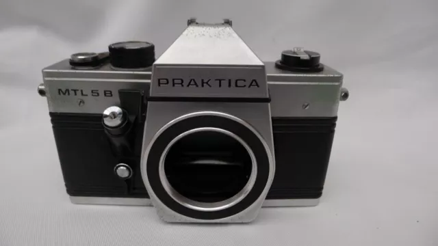 Vintage Film Photography Praktica MTL5 B 35mm SLR Camera Body Only in Case