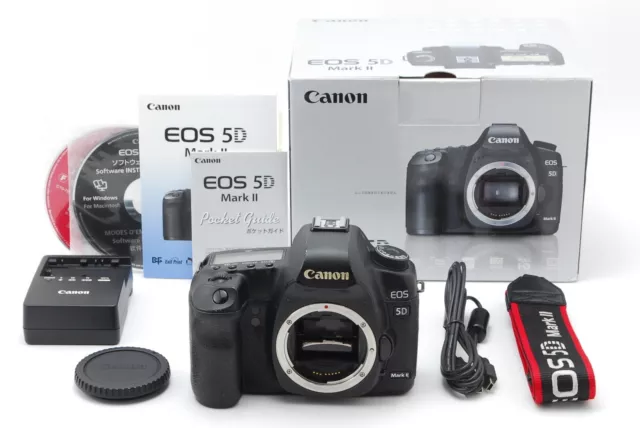 *NEAR MINT IN BOX* Canon EOS 5D Mark II 21.1 MP Digital SLR From Japan