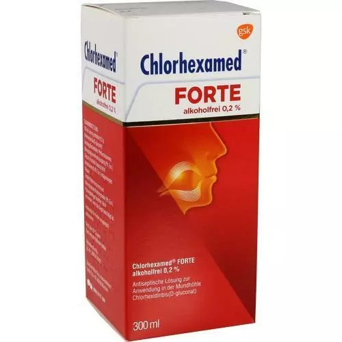 CHLORHEXAMED FORTE alkoholfrei 0,2% Lösung 300 ml PZN 12574692