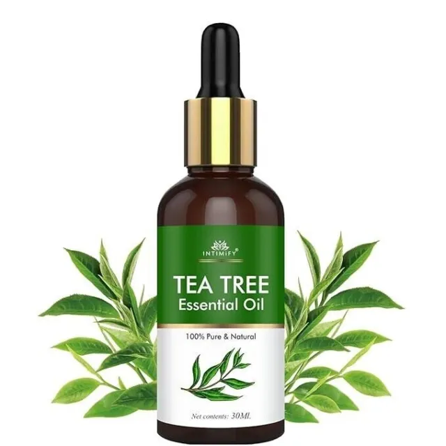Aceite esencial de árbol de té 100% puro y natural para el cuidado del acné...