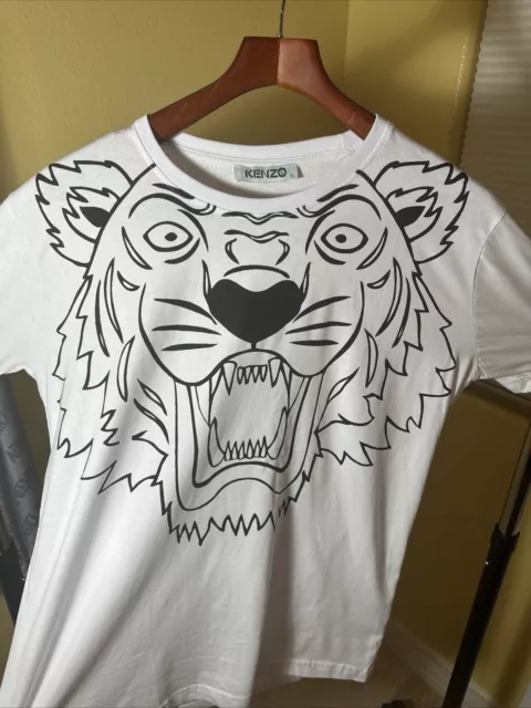 Kenzo Paris T-Shirt, Unisex, Size Xl, Tiger Edition