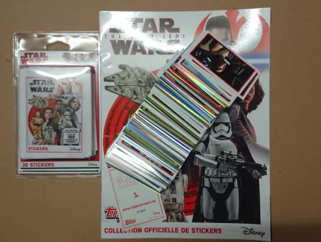 Topps - Star Wars The Last Jedi (Stickers) 2017 - Terminez Votre Collection