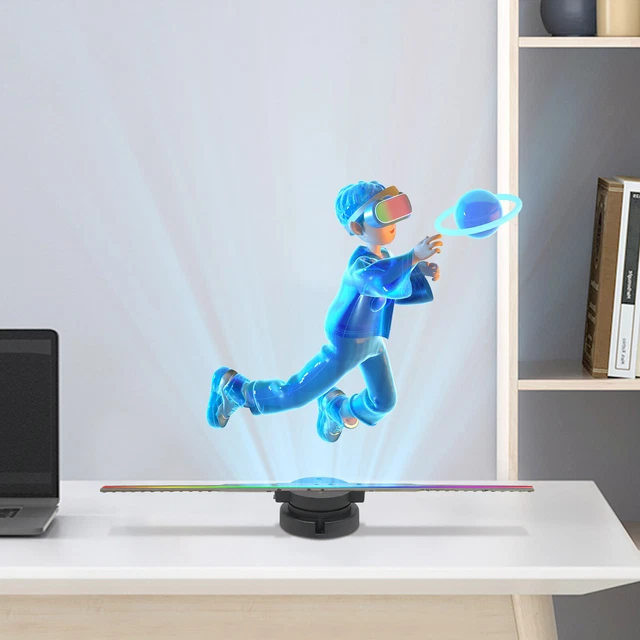 Ventilador Publicitario Holográfico 3d 224 Led De Funcionami | Cuotas