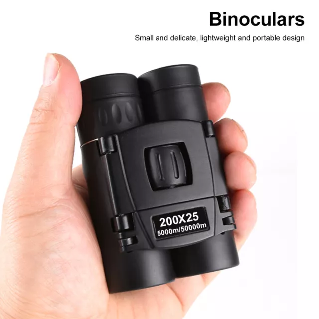 Binoculars 100-900X25 Outdoor Travel Hunting Folding Telescope Day Night Vision