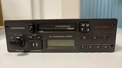 Molto RARO Grundig WKC 2830 VD Auto Stereo Barn trovare 80*S 