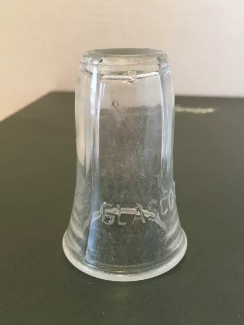 Vintage Baby Bottle GLASCO-CAP Glass Nipple Cover