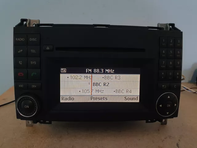 MERCEDES BENZ SPRINTER Vito Van Mf2830 Bluetooth Car Radio Cd