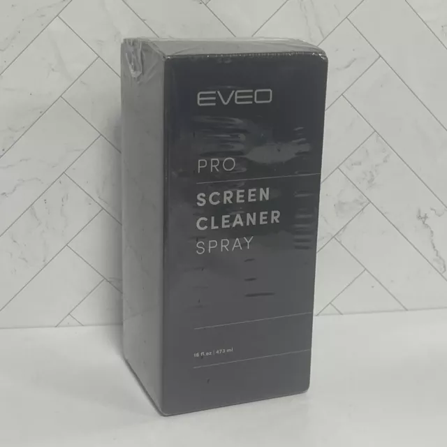 Limpiador de pantalla EVEO Pro en aerosol - 16 oz por botella - LED LCT CRT OLED 16 oz.
