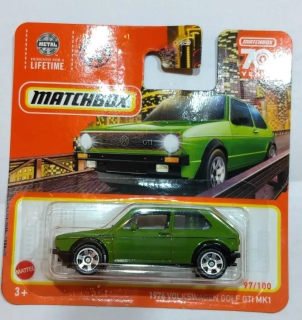 Matchbox - 1976 Volkswagen Golf GTI MK1 97/100 - 70 years - 50 Jahre VW Golf TOP