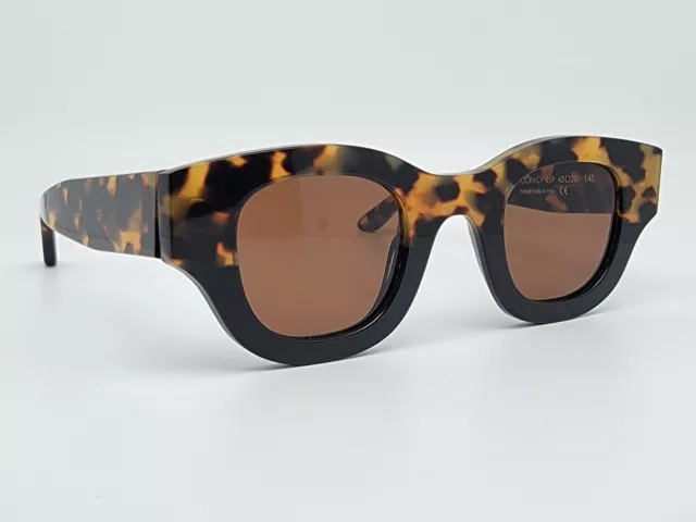 Thierry Lasry Autocracy 259 Tokyo Tortoise Black Frame Brown Lens Sunglasses
