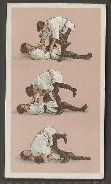 Wills Scissors-Jiu Jitsu 1910-#08- Quality Card!!