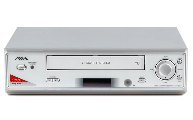 VHS Videorecorder Philips Originalfernbedienung HDMI / Gewartet 1 Jahr Garantie