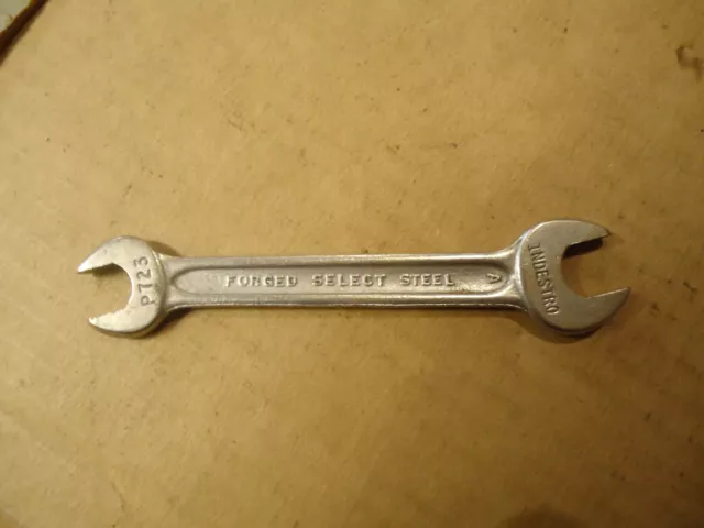 Indestro Drop Forged Select  USA P723 Open End SAE Wrench 3/8 & 7/16"   O