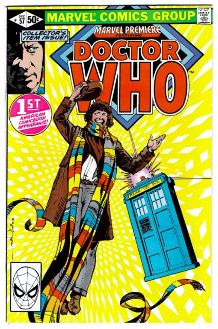 Marvel Premiere Featuring DOCTOR WHO #57 in NM a 1980 Marvel comic Tom Baker