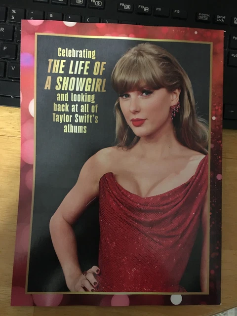 TAYLOR SWIFT THE Life of a Showgirl Fan's Guide- a360media specials $11 ...