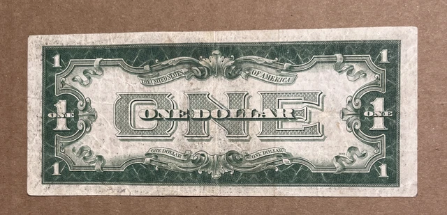 $1 1928 A -FUNNYBACK - Silver Certificate ** Blue Seal-