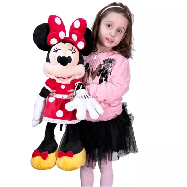 Minnie Rossa 65cm Disney Grande Peluche Originale Soft Plush Size XL