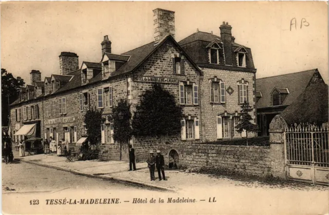 CPA TESSÉ-la-MADELEINE - Hotel de la Madeleine (435282)