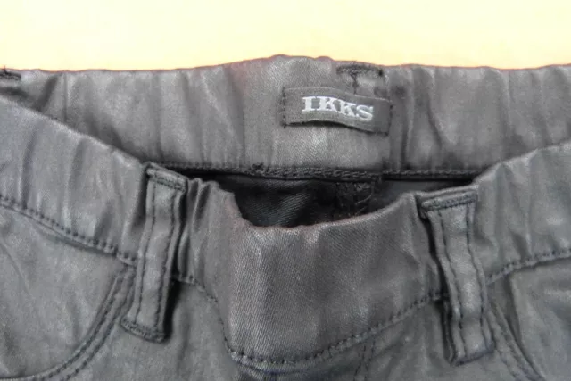 Ikks Girls Pants Size 12 - Black 3