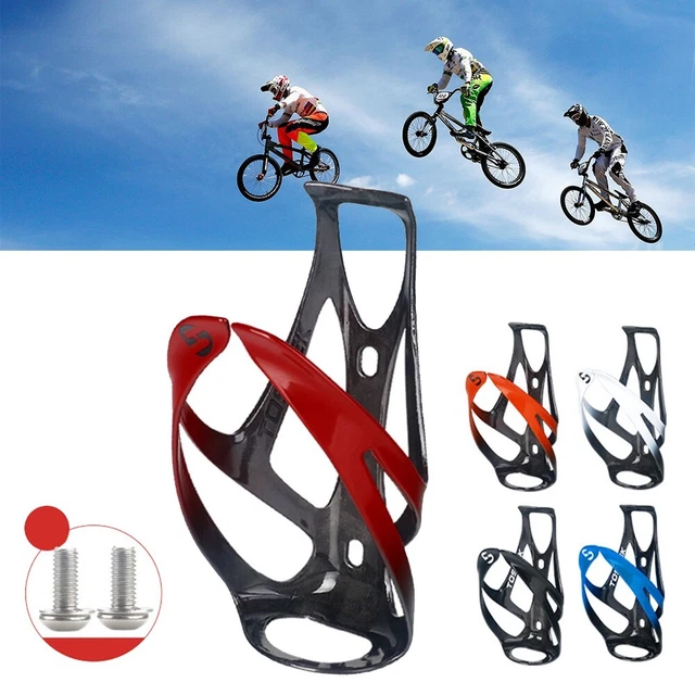 TOSEEK Carbon-Faser-Fahrrad-Flaschenhalter MTB Road Hochwertiger Flaschenhalter