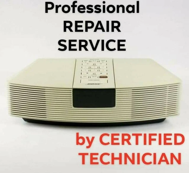 BOSE WAVE RADIO PROFESSIONAL REPAIR SERVICE for AWR11W; AWR113