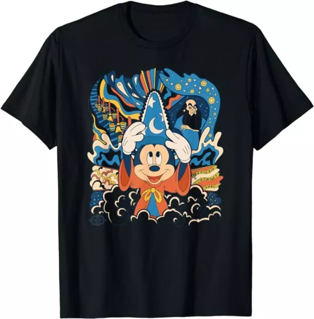 Disney Fantasia Mickey Mouse Sorcerer’s Apprentice Retro Shirt