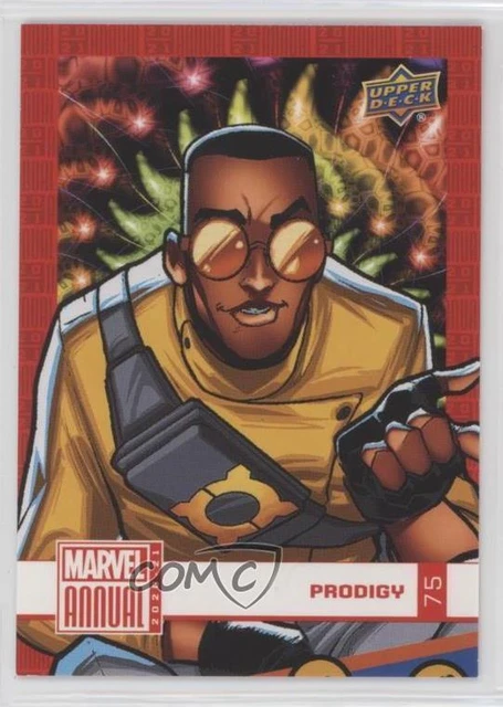 2020-21 Upper Deck Marvel Annual Fractal Prodigy #75 05uz