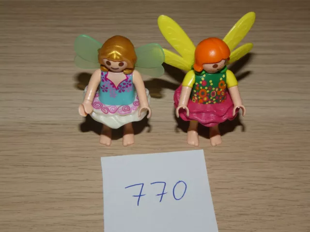 2x Playmobil Figuren Elfenkinder (Set.770)