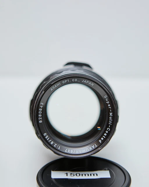 ASAHI PENTAX 6X7 SMC Takumar 150mm f/2.8 Lens (Serial No. 8280643