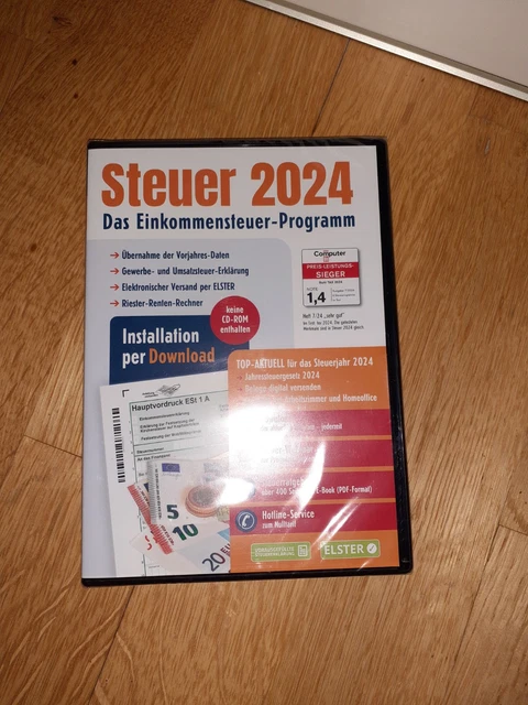 ALDI STEUER 2024 Einkommenssteuer Steuererklärung Steuerprogramm